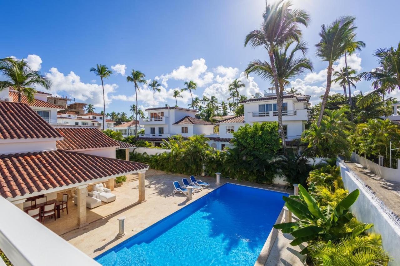 Huge 7-Bedroom Beach Villa With Private Pool - Los Corales Villas 蓬塔卡纳 外观 照片